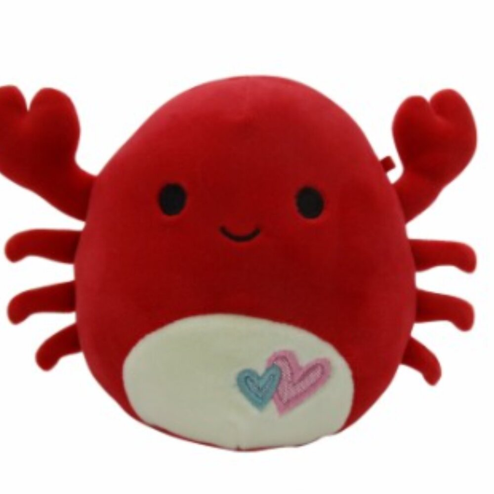 Squishmallows Carlos Red Crab 5” - with tags